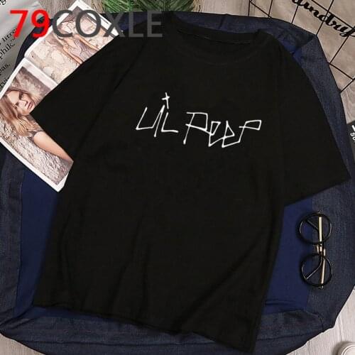 Rip Lil Peep Aesthetic Tshirt Lil. Peep Funny Cartoon T-shirt Unisex Cool Streetwear Graphic Tshirt Hip Hop Top Tees