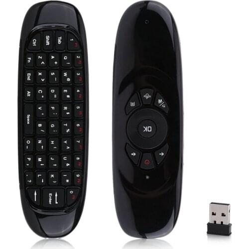 Fly Air Mouse C120 Wireless 2.4Ghz Keyboard for S905X A95X S912 H96 pro plus Android TV Box