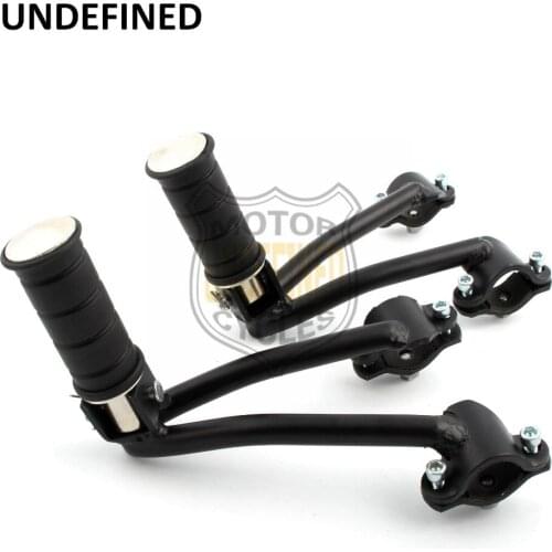 Motorcycle Parts Black Rear Passenger Foot Pegs Mounts Footrest for Kawasaki Vulcan 650 VN650 vn650 2015 2016 2017 2018 up