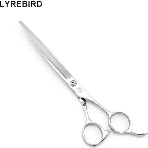Pet Dog Grooming Scissors High-class Lyrebird 7 Inch Cat Shear Cutting Scissors with Slot Type Screw Simple Pack 10PCS/LOT NEW