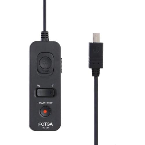 RM-VS1/RM-VP1 Remote Control for Sony Shutter Release for Sony RM-VPR1 A-5100 A-7S A-5000/Panasonic GH5 GH4 GH3 DMW-RSL1/RS1