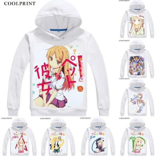 The Pet Girl of Sakurasou Hoodies Men Hip Hop Hoodie female protagonist Shiina Mashiro Cosplay Motivs Anime Sweatshirts Women