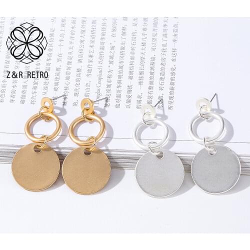 Trend Drop Earrings For Women Statement Geometric Pendientes Hanging Suspension Accessories Fashion Costume Jewelry oorbellen