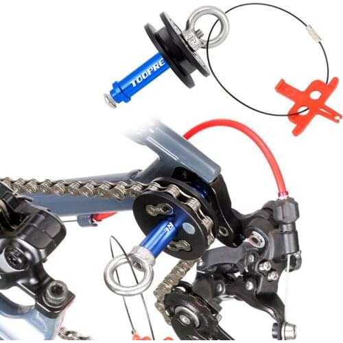 1set Mountain Cycling Bike Road Bicycle Chain Keeper Holder Chain Cleaner Tools Cleaning Accessories