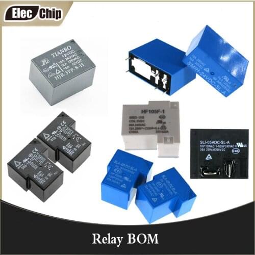 1pcs Relay BOM components Bom pcb mosfets components list Contact us freely