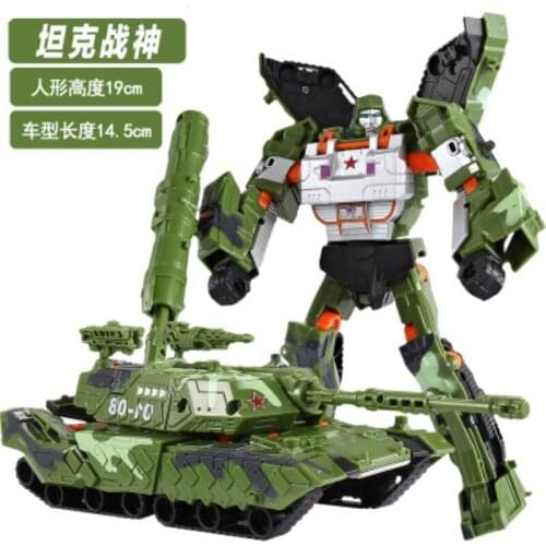 2019 Top Sale 19.5cm Model Transformation Robot Car Action toys Plastic Toys Action Figure Toys BEST Gift For Education Children