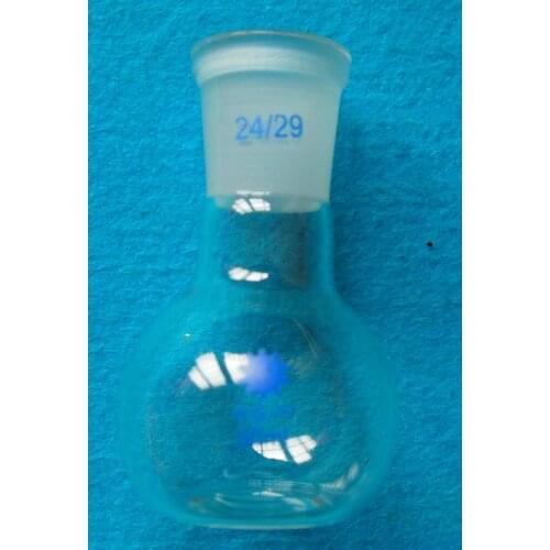 50ml,24/29,Single Neck,Flat Bottom Glass Flask,One Neck,Chemical Boliling Vessel