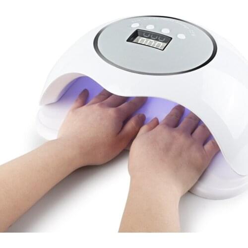 72W LED Lamp Nail Dryer 36 LEDs UV Ice Lamp For Drying Gel Polish Timer Auto Sensor Manicure Tools