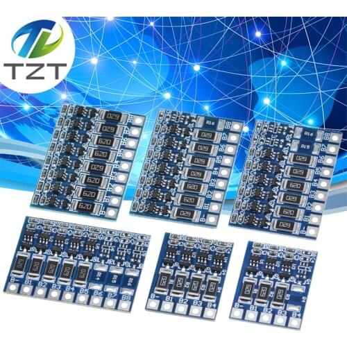 3S 4S 5S 6S 7S 8S 21V 4.2v li-ion balancer board 18650 li-ion balncing full charge battery Balance Function Protection Board