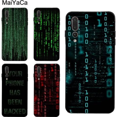Matrix Hacker Case For Huawei P30 Pro P20 P40 Mate 20 Lite P Smart 2019 Nova 5T Honor 8A 8X 9X 10i 20