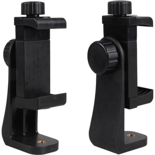 360° Rotatable Clip Holder for mobile phone to shoot video Strong Multi-Platform Live Broadcast Bracket for tripod Selfie stick