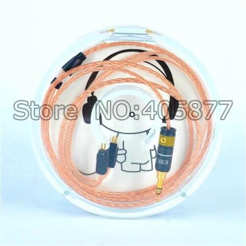 Hi-End OCC Copper headphone update cable Westone W4R UM3X ES3 ES5 headphone cable Westone audio cable extension headphone cable