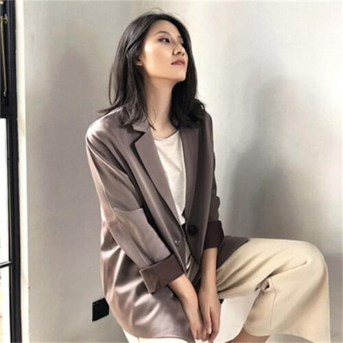 Summer New Large size High end slim small suit women Casual loose Blazers Women Work clothes Fashion Blazers Women jacket
