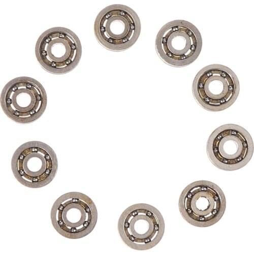 10 Pcs Good Quality Carbon Steel Miniature Bearing V623 Tracking Bearing Pulley Bearing