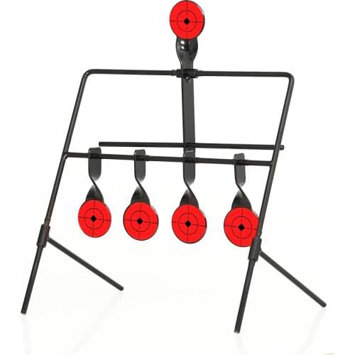 New Shooting Target 4 Targets Automatic Reset Rotating Outdoor Hunting Target Set Useful Target gs36-0005