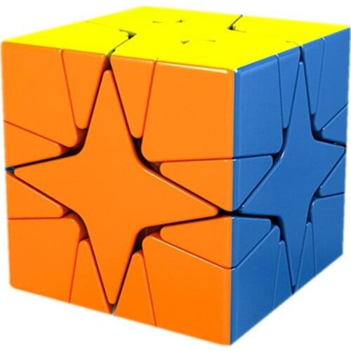 MoYu Cubing Classroom Meilong Polaris Cube Stickerless Mofangjiaoshi Magic Puzzle Cube Educational MoYu Polaris Cube Toy