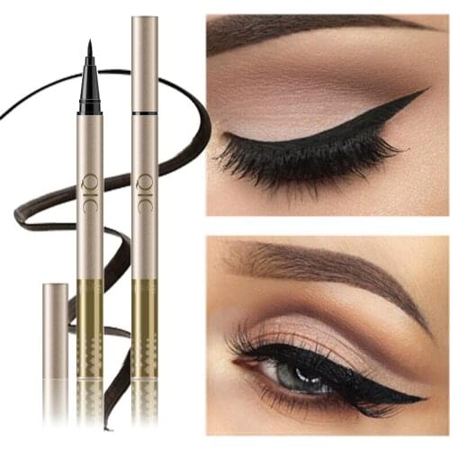 Eyeliner Waterproof Anti-Blooming Quick-drying Anti-perspiration Deep Black Liquid Gentle Long-lasting Convenient Eye Makeup