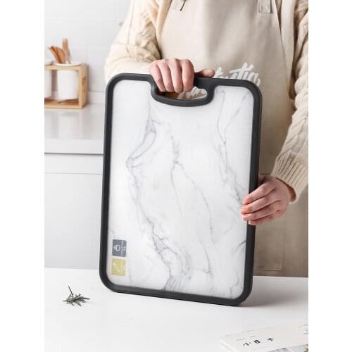 Stainless Steel Cutting Board Household Antibacterial and Mildewproof Kitchen Fruit Cutting Board Multi-Function Cutting Board