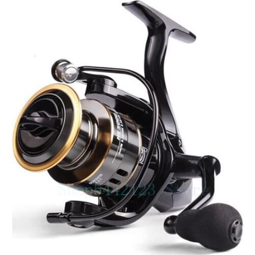 Fishing Reel HE500-7000 Drag 10kg Metal/EVA Grip Spool Spinning Reel Saltwater Reel For Carp Reel Fishing