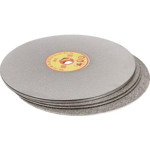 4pcs/set Diamond Polishing Disc 600 800 1200 3000 Grit 6" Flat Lap Grinding Wheel Lapping Grinding Disc Tool Polishing Laps