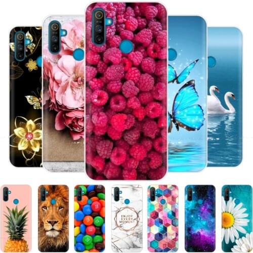 For Realme C3 Case RealmeC3 Soft TPU Back Phone Cover For OPPO Realme C3 RMX2020 C 3 Silicone Fundas Full Protection Coque