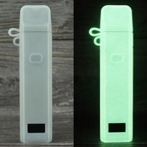 Silicone Cover Protective Sleeve Wrap Skin For Aspire Favostix Texture Leather Shell Gel Case