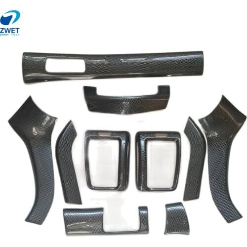 ZWET Car for Accord 7 interior Special Stickers For Honda For accord carbon fiber sticker For Honda 2003-2007