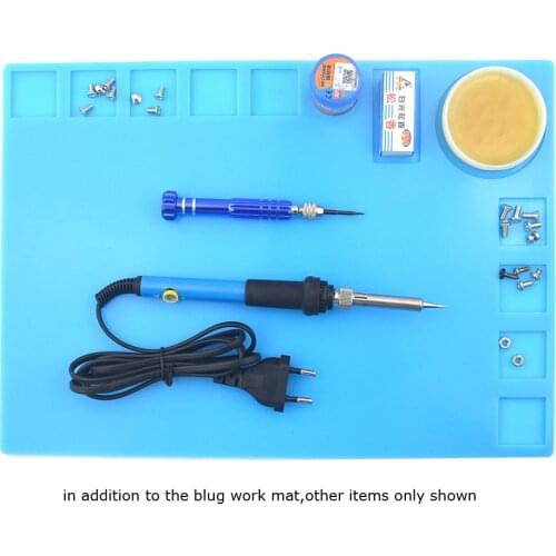 Heat-resistant BGA Soldering Station Soldering Pad Silicone Heat Gun Insulation Pad Repair Tools Maintenance Platform Desk Mat