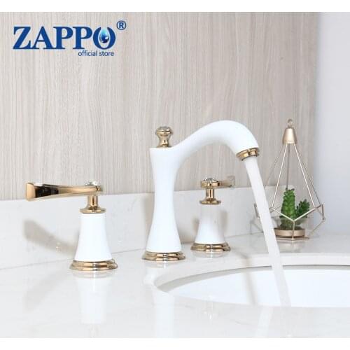 Torayvino White Bath Mixers