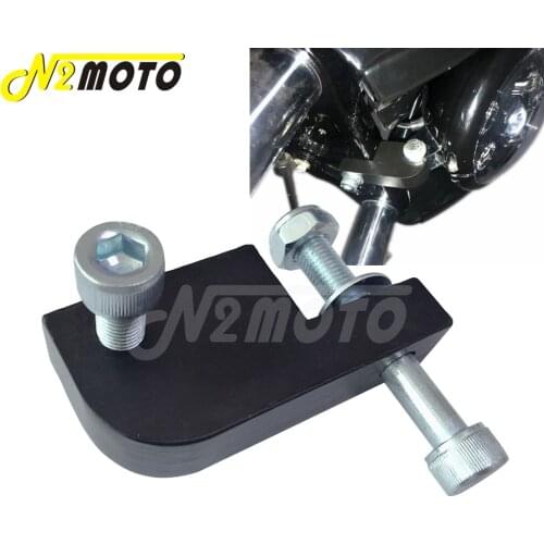 Cafe Racer Aluminum Headlight Extension Block Relocation For Harley Street Bob Dyna Sport Motorcycle 39-49mm Front End Fairing