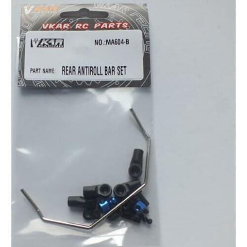 VKAR RACING Short Course Truck X10 V2 MA604-b REAR ANTIROLL BAR SET 1/10 RC monster truck CAR PARTS