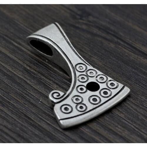 Youe shone Axe Pagan Large Sekira Perun Viking Pendant Nordic Talisman Varg necklace