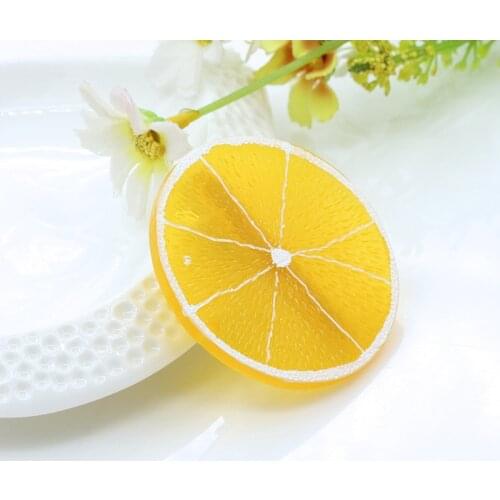 1 Korean Wave Harajuku Style Hairpins Hair Rings Emulation Fruit Slices Shape Hairbands Barrettes For Women Hairwear Accessories