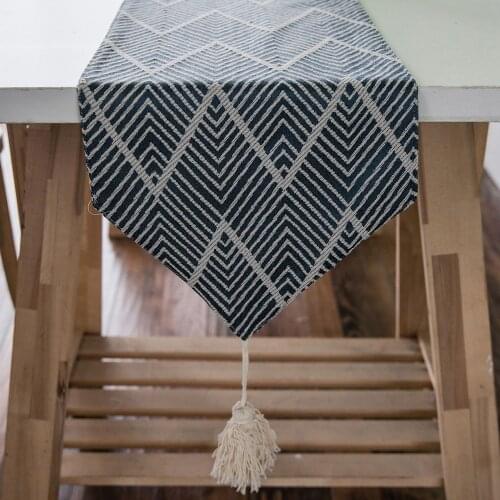 European Style Jacquard Table Runners Luxury Table Runner Modern Wedding Party Home Decoration For Dinning Table Decoration