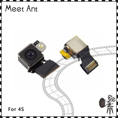 10pcs/lot High Quality For iphone 4 4G 4S Rear Back Big Camera Sensor Flex Cable Ribbon Repair Parts