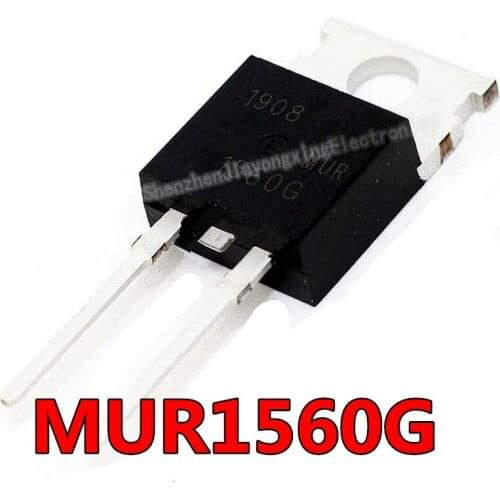 10pcs MUR1560G TO-220 MUR1560 TO220 MUR1560CT U1560