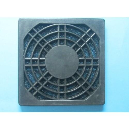 2 Pcs Dust Filter Dustproof Used for 80mmx80mm DC Fan Black Color