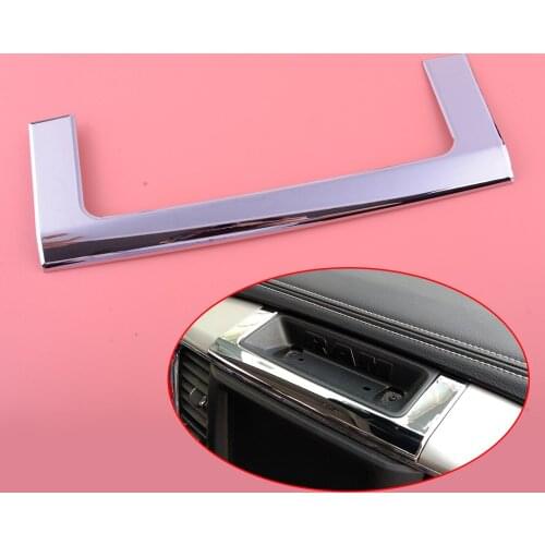 Car ABS Silver Center Console Storage Box Cover Trim Frame Fit for Dodge Ram 1500 2010 2011 2012 2013 2014 2015 2016 2017
