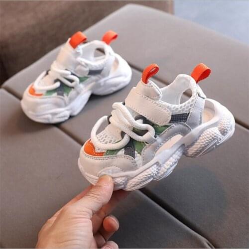 Spring and Autumn Baby Shoes 0-1-2-3 Years Old Baby Walking Shoes Soft Soled Toddler Boys' And Girls' Shoes Kids Sports Shoes