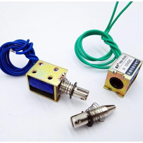 TAU-0520 DC 12V 24V push&pull Type Frame electromagnet travel distance 10mm Keepping Force 400g Solenoid