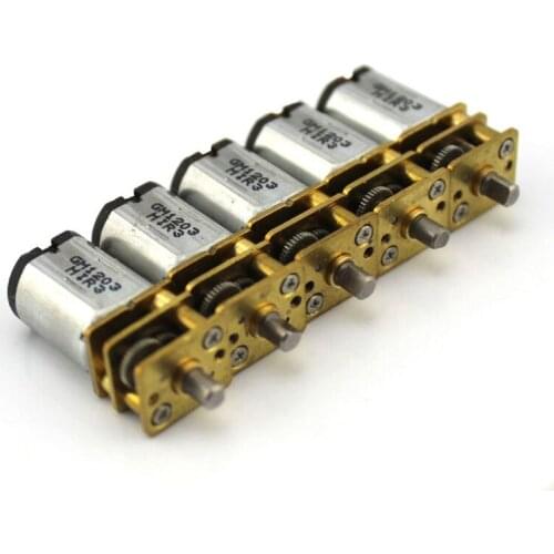 Ga12-n20 reduction motor (4MM shaft) robot reduction motor miniature high torque metal gear