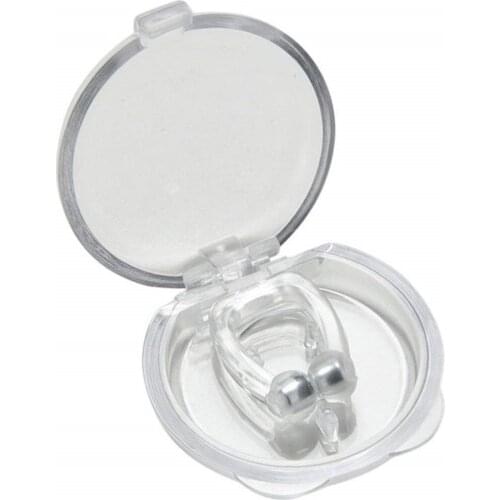 Anti Snore Clip Anti Snoring Devices Silicone Magnetic Stop Snoring Nose Device Sleeping Aid Relieve Snore for Men Women