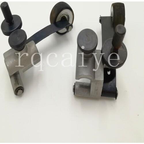 1pair Komori offset printing machine spare parts komori L440 table runner assembly rubber wheel assembly