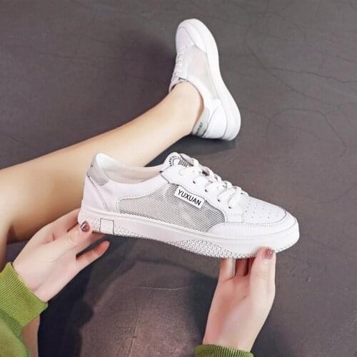 Womens Sneakers Shoes Casual Shoes Mesh Breathable Female Sneakers Luxury White Sneakers For Woman 2021 New Zapatos De Mujer 40