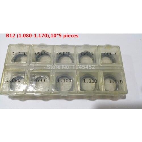 New arrival! B12 diesel common rail injector adjusting shims or gasket or o-ring set