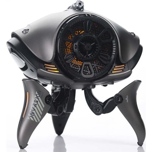 Wireless portable audio high-quality ultra-high-power enriched subwoofer species invasion robot Bluetooth computer boom box