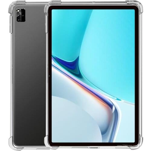 Anti-Knock Transparent Case For Huawei MatePad Pro 12.6 inch 2021 WGR-W09 WGR-W19 WGR-AN19 Soft TPU Protective Back Cover