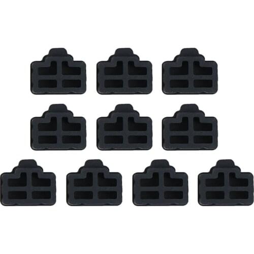 100pcs/lot Ethernet Hub Port RJ45 Anti Dust Cover Cap Protector Plug RJ45 Dust Plug For Laptop/ Computer/ Router RJ45 Connector