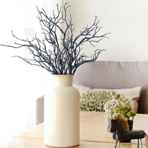 Lifelike Fake 13.7in Dry Tree Twigs for Desktop Decor Photo Prop Ornament