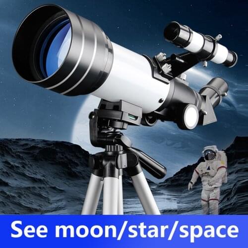 150X Time Telescope Astronomic Professional for Space Night Vision Full HD Lens Range Monocular Zoom Moon Nebula Outdoor Camping